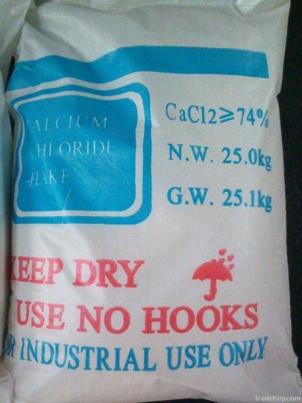 Calcium Chloride 74% Flake