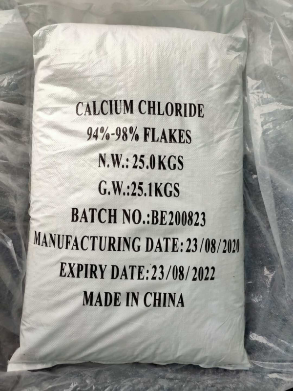 Calcium Chloride 94-98% flakes