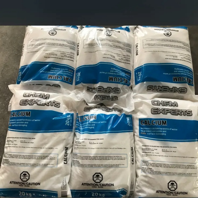 Pool Chemical Calcium Chloride Plastic bags